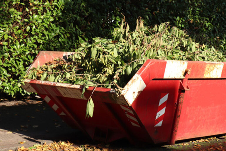 location de container déchets verts